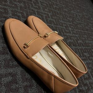 Tan Sam Edelman Leather Loafers